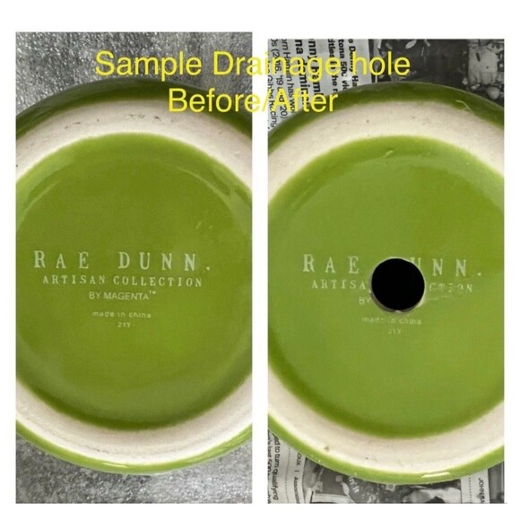 Ceramic Face Head Pedestal Planter Vase Etched 3D White Utensil Crock Organizer - Picture 13 of 17